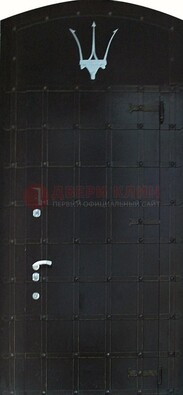 Металлическая арочная дверь ДА-22 высокого качества в Екатеринбурге