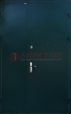 Черная тамбурная дверь ДТМ-36 в Железнодорожном